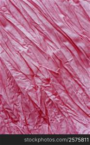 Close-up of a crumpled fabric