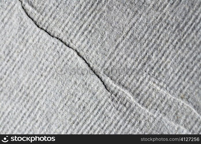 Close-up of a crumpled sheet