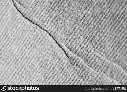 Close-up of a crumpled sheet