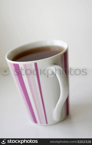 Close-up of a cup of black tea