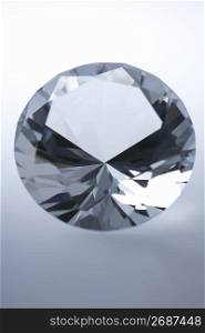 Close up of a diamond