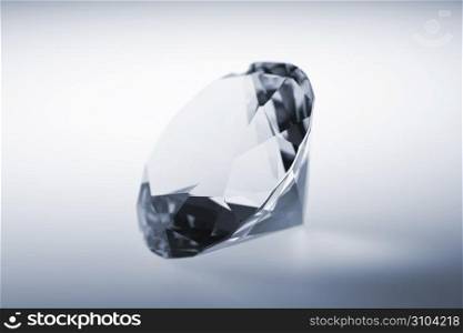 Close up of a diamond