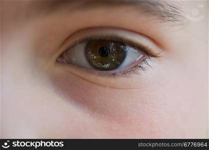 Close-up of a girl&acute;s eye