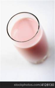 Close-up of a glass of a milkshake