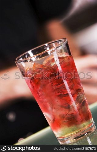 Close-up of a glass of cocktail