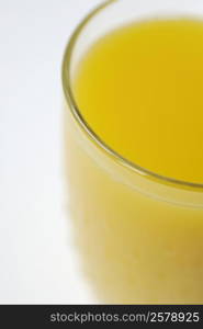 Close-up of a glass of orange juice