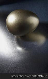 Close-up of a golden egg