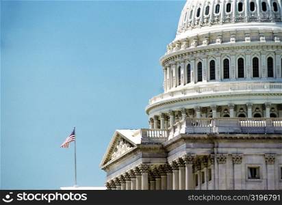 Close-up of a government building, Capitol Building, Washington DC, USA