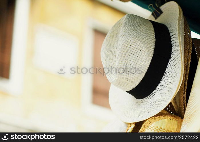 Close-up of a hat