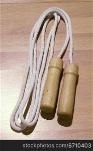 Close-up of a jump rope