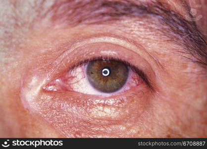 Close-up of a man&acute;s eye