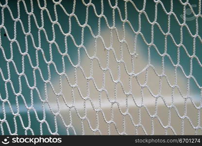 Close-up of a metal fence