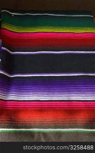 Close-up of a Mexican blanket