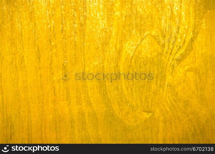 Close-up of a painted wooden surface