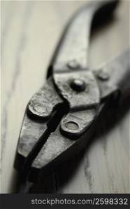 Close-up of a pair of pliers