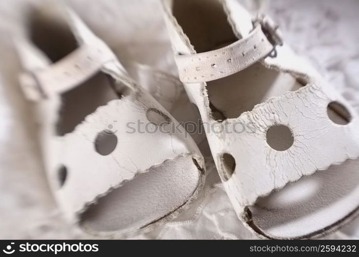 Close-up of a pair of sandals