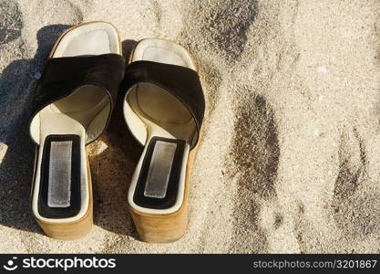 Close-up of a pair of sandals