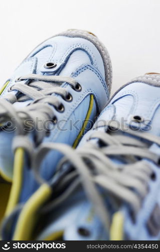 Close-up of a pair of sports shoes