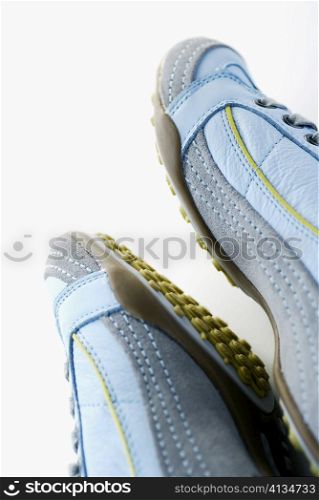 Close-up of a pair of tennis shoes