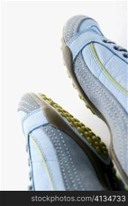 Close-up of a pair of tennis shoes