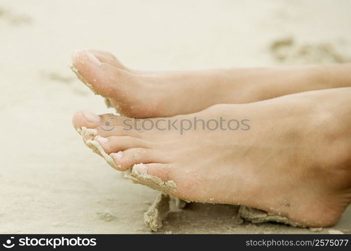 Close-up of a person&acute;s feet