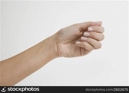 Close-up of a person&acute;s hand