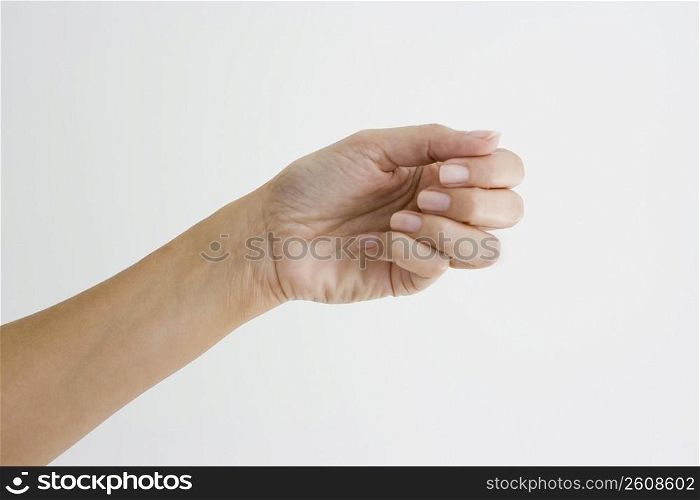 Close-up of a person&acute;s hand