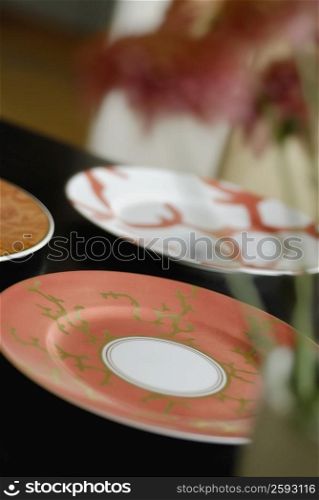 Close-up of a plate on the table