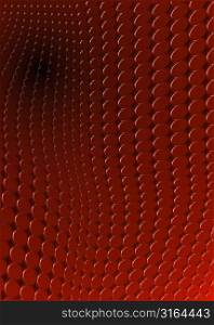 Close-up of a red pattern