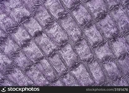 Close-up of a rippled fabric