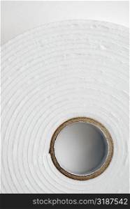 Close-up of a roll of adhesive tape