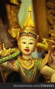 Close-up of a statue, Bangkok, Thailand