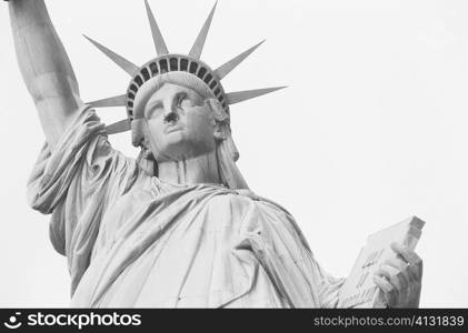 Close-up of a statue, Statue Of Liberty, New York City, New York State, USA