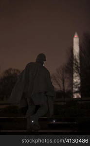 Close-up of a statue, Washington DC, USA