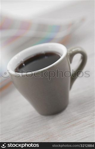 Close-up of a tea cup