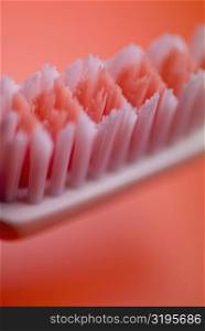 Close-up of a toothbrush
