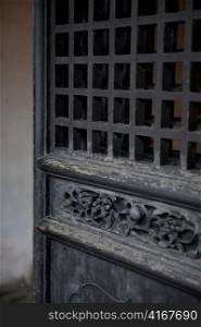 Close-up of a window, Zhouzhuang, Jiangsu Province, China