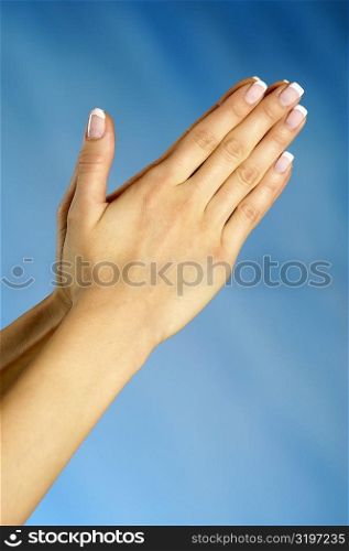 Close-up of a woman&acute;s hands