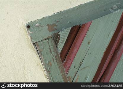 Close-up of a wooden door