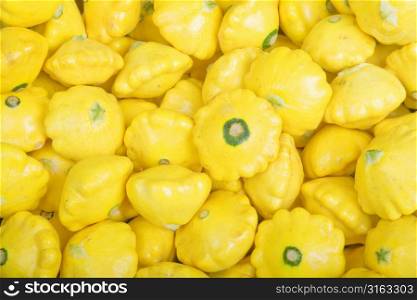 close up of a yellow vegetable