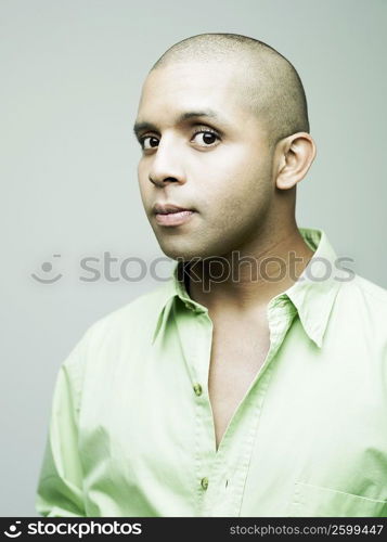 Close-up of a young man