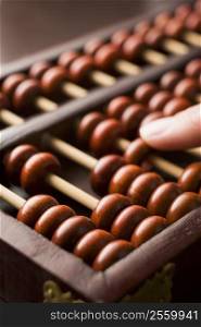 Close-Up Of Abacus