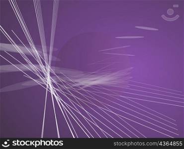 Close-up of an abstract pattern on a purple background