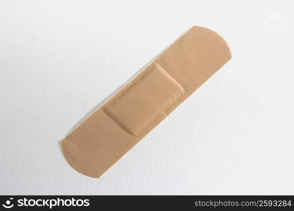 Close-up of an adhesive bandage