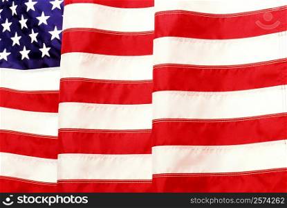 Close-up of an American flag, Washington DC, USA
