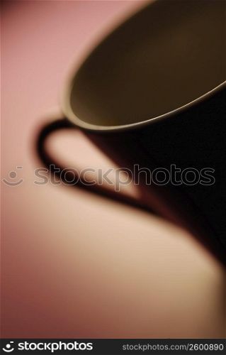 Close-up of an empty cup