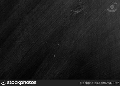 close up of an empty school blackboard