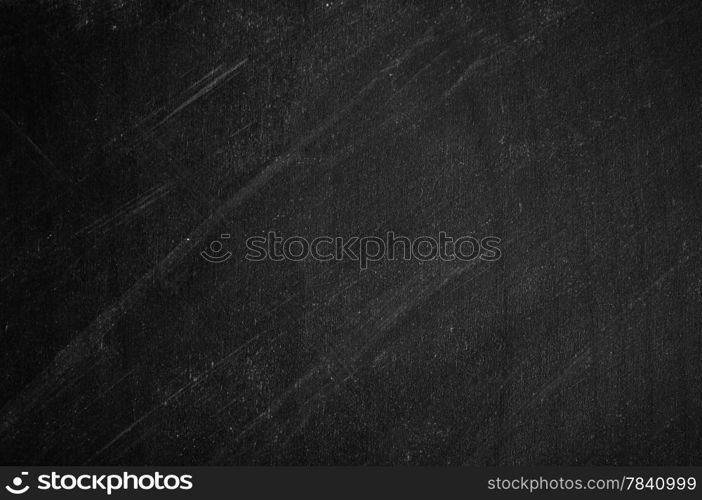 close up of an empty school blackboard