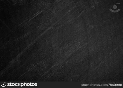 close up of an empty school blackboard