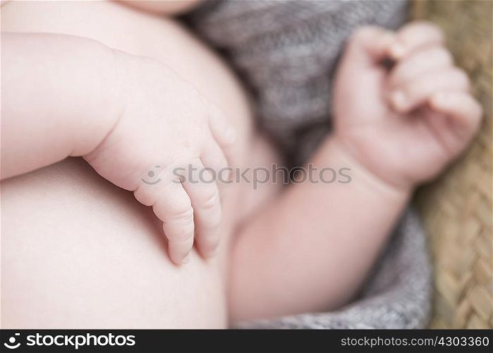Close up of baby&acute;s hand